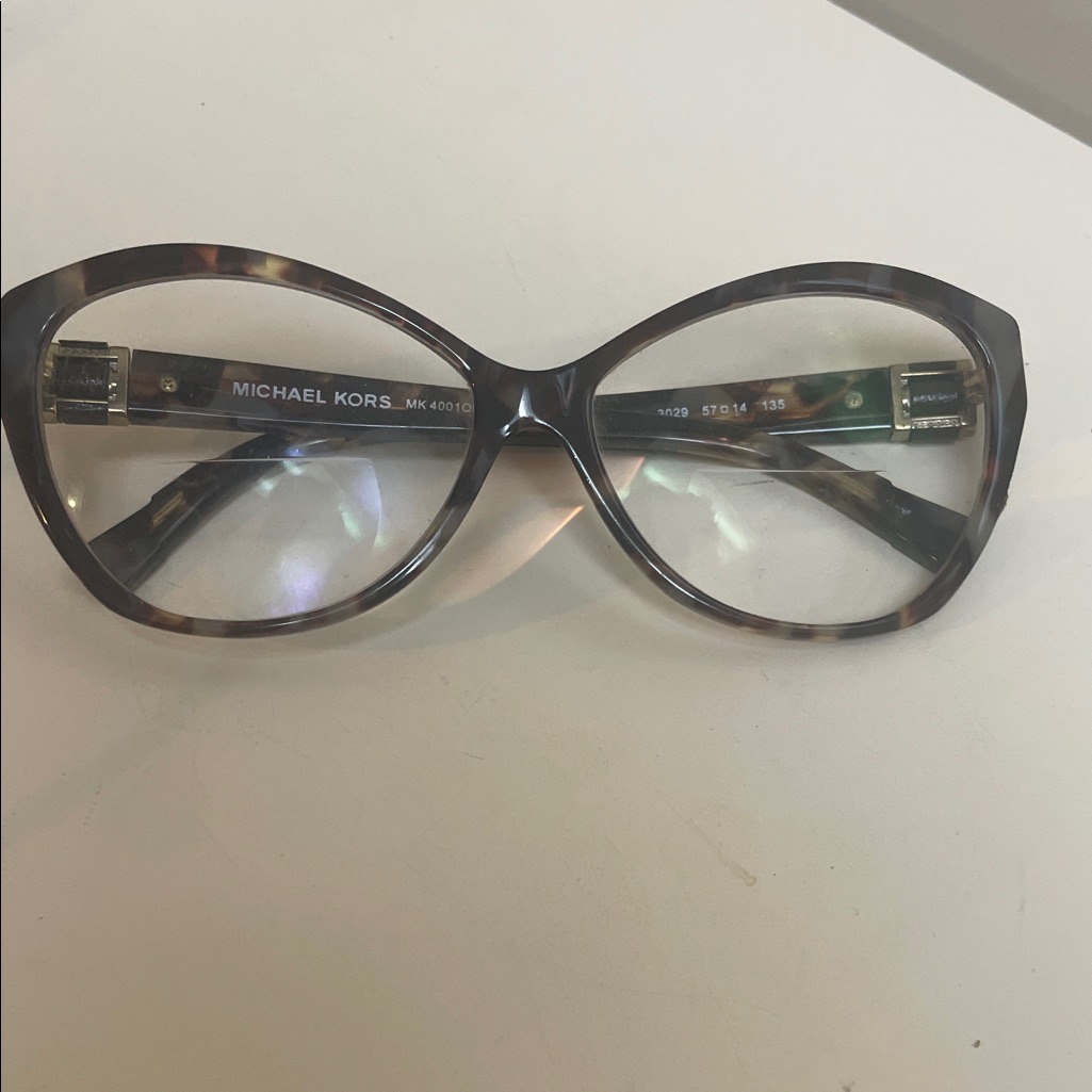 Michael Kors Brown Tortoise Women's Nantucket Model Mk 4001 Eyeglass Frames